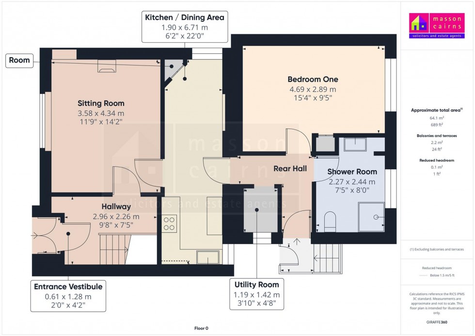Floorplan for Struan, Grant Road, Grantown on Spey