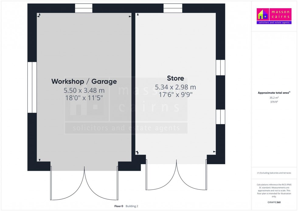 Floorplan for Glenconglass Cottage, Tomintoul