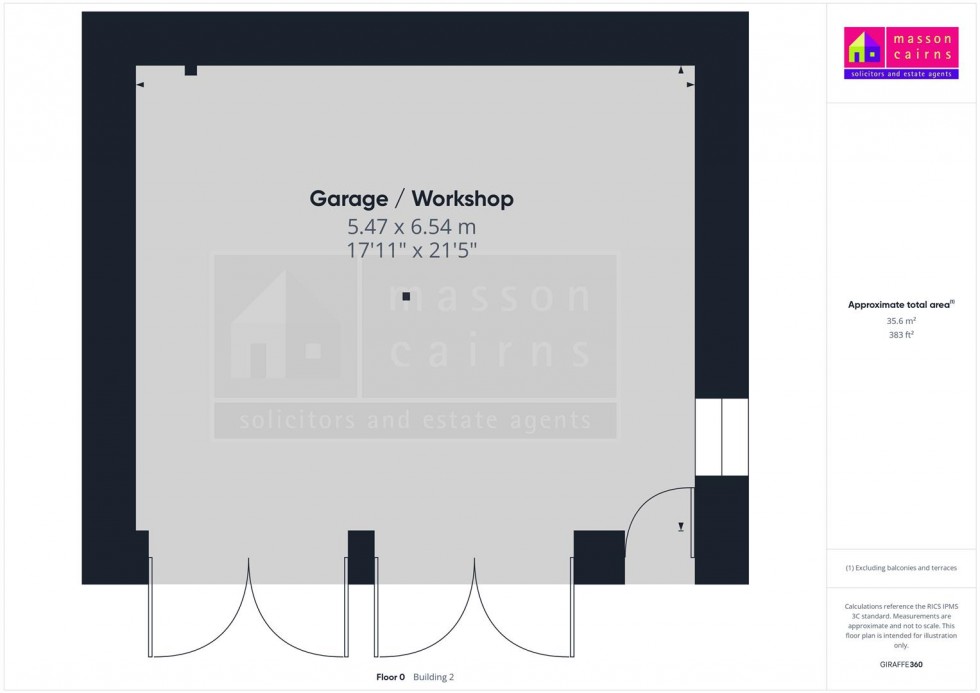 Floorplan for Vorlich, 38 Main Street, Tomintoul