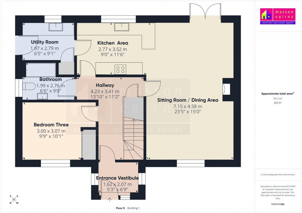 Floorplan for 2 Auchroisk Place, Cromdale, Grantown on Spey
