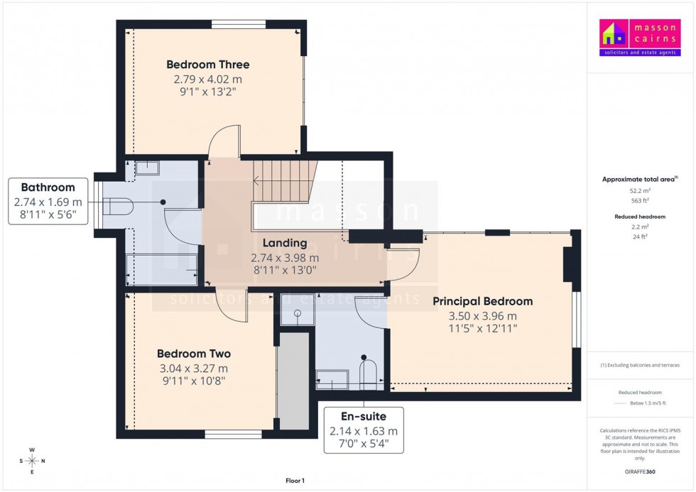 Floorplan for Bla Bheinn, Rowan Park, Carrbridge