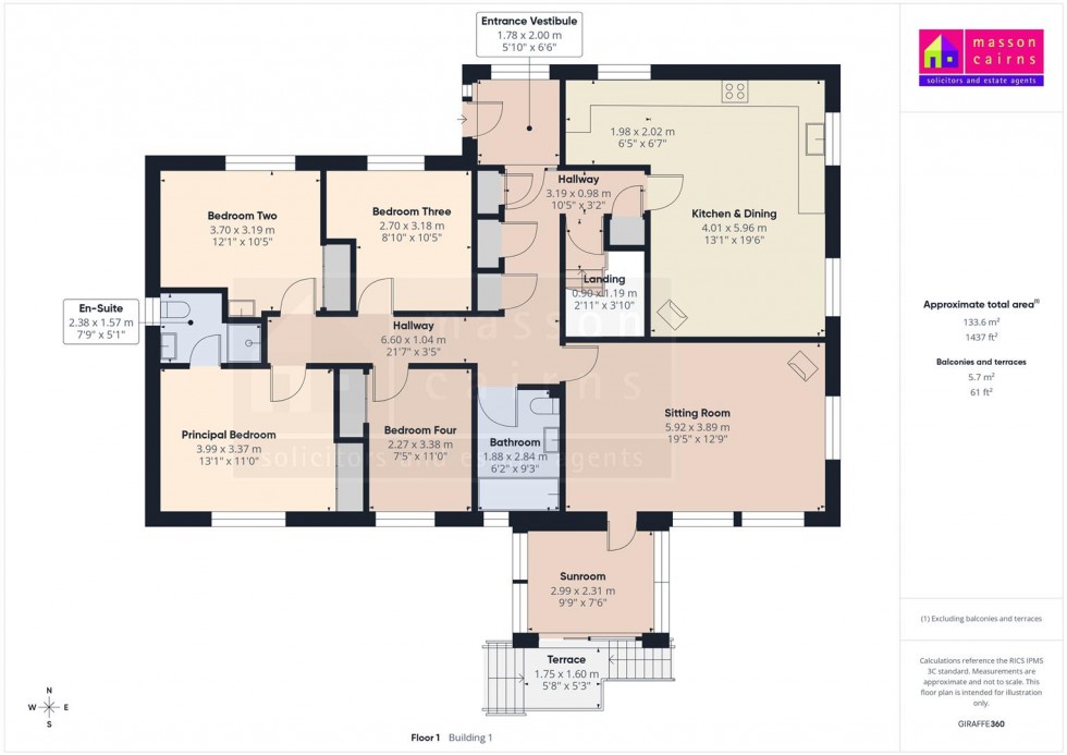 Floorplan for Ben Hope, Acres Road, Kingussie