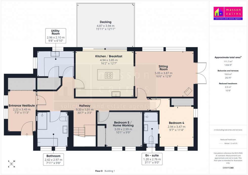 Floorplan for Pineview, Culreach, Nethy Bridge