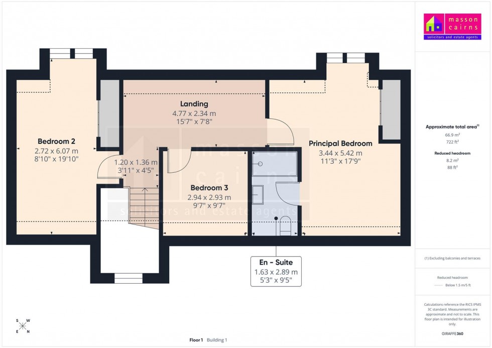 Floorplan for Pineview, Culreach, Nethy Bridge