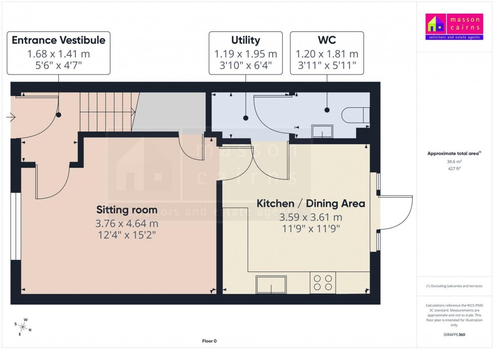 Floorplan for 27 Appin Drive, Stratton, Inverness