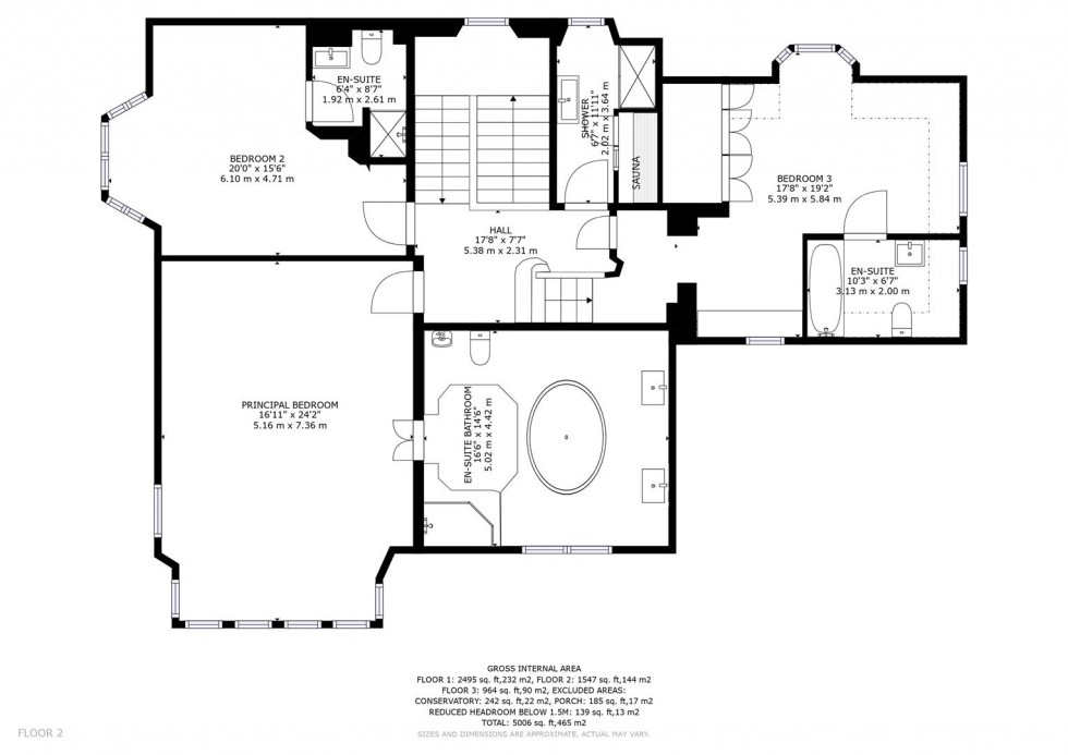 Floorplan for Woodside Avenue, Grantown on Spey