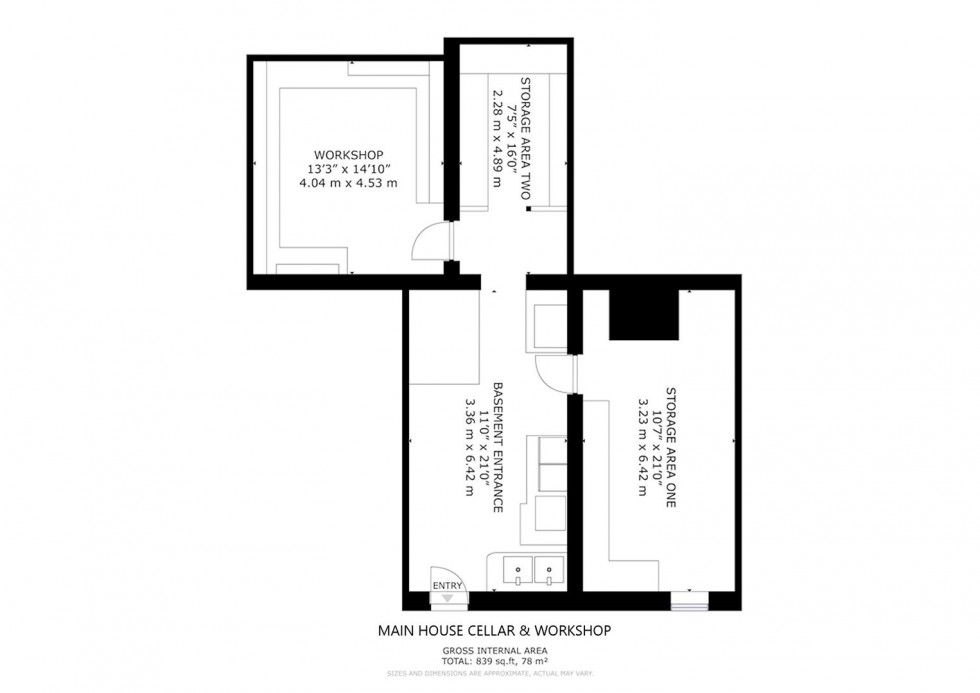 Floorplan for Woodside Avenue, Grantown on Spey