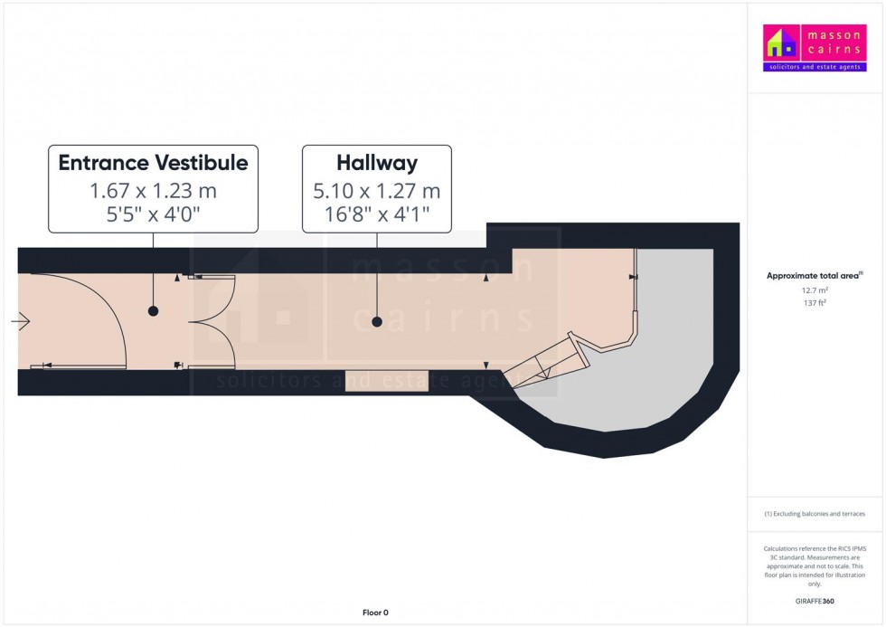 Floorplan for 37 High Street, Grantown on Spey
