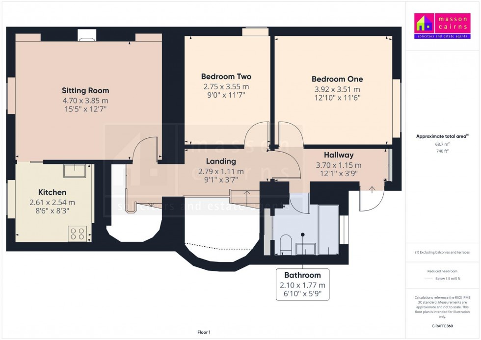 Floorplan for 37 High Street, Grantown on Spey