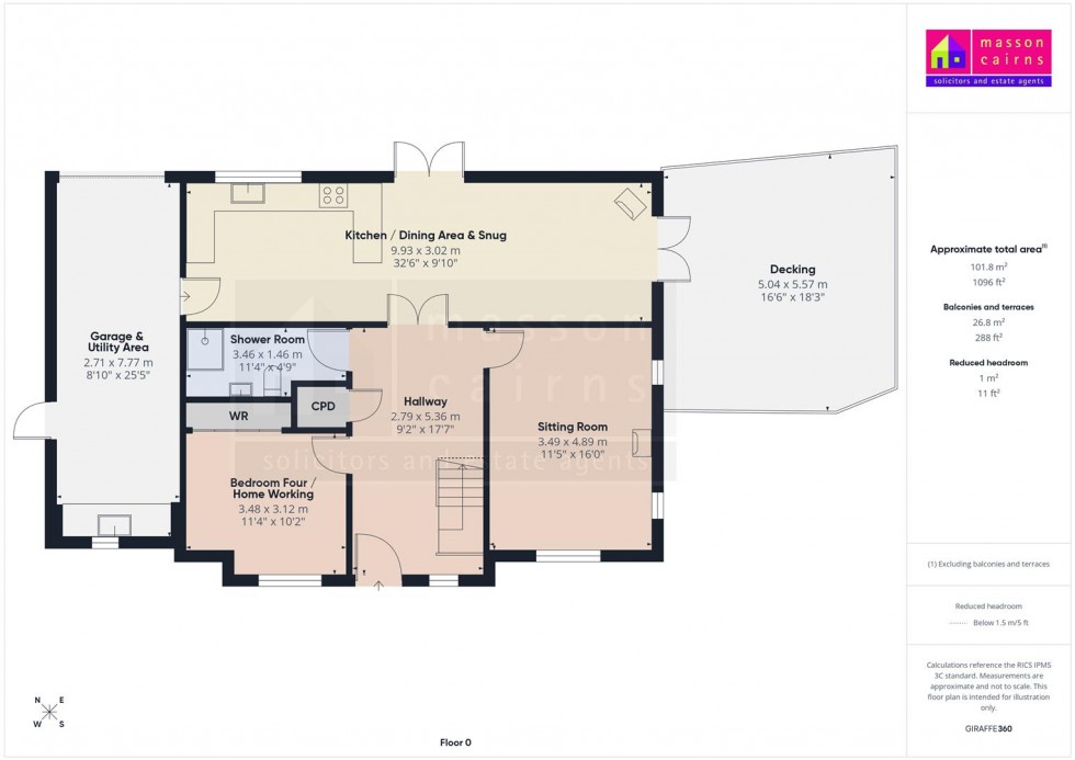 Floorplan for 2 Mitchell Road, Aviemore