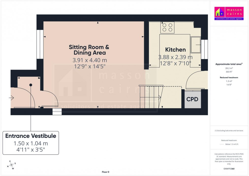 Floorplan for 17 Dalnabay, Silverglades, Aviemore