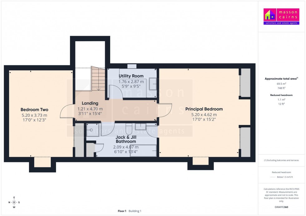 Floorplan for Woodland Lodge, 9 Kinchurdy Road, Boat Of Garten