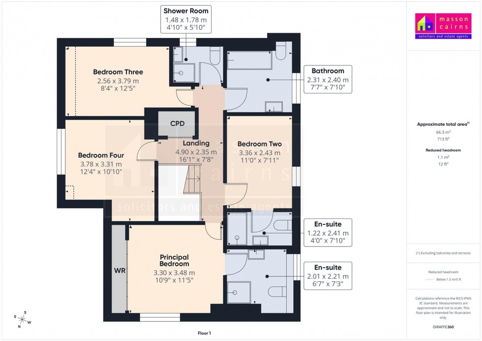 Floorplan for Kimberley, Nethy Bridge