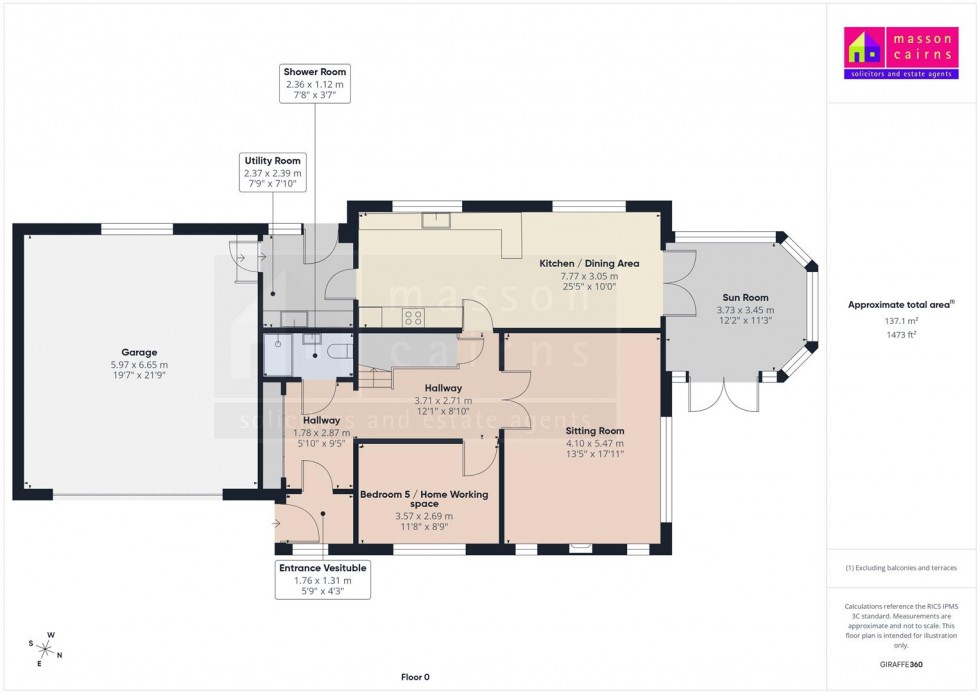 Floorplan for Pentlands, Urquhart Brae, Carrbridge