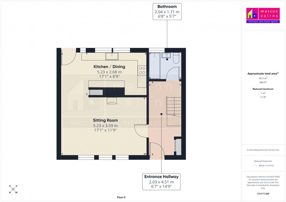 Floorplan for 15 Kylintra Crescent, Grantown on Spey