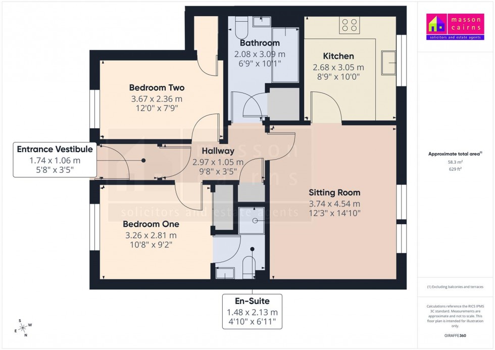 Floorplan for 28 Corbett Place, Aviemore