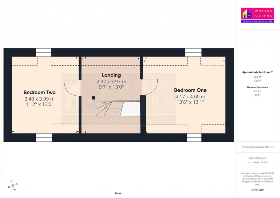 Floorplan for Highlea, Auchnarrow, Glenlivet