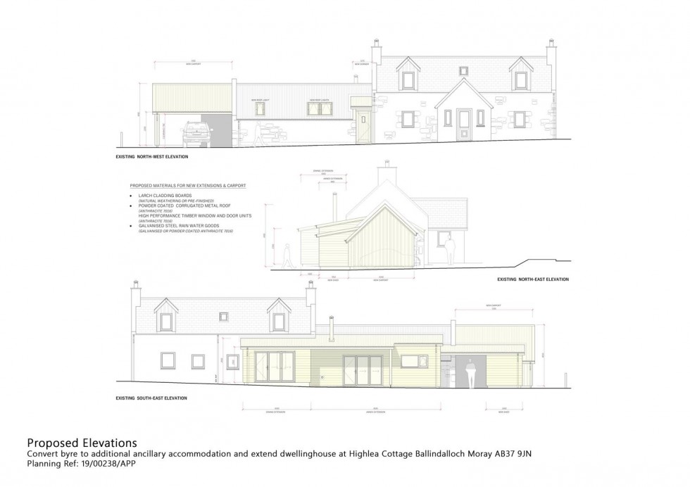 Floorplan for Highlea, Auchnarrow, Glenlivet