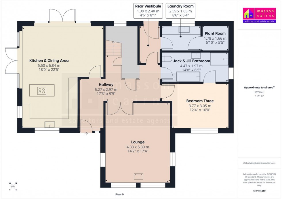 Floorplan for Cath Ann, Skye Of Curr Road, Dulnain Bridge