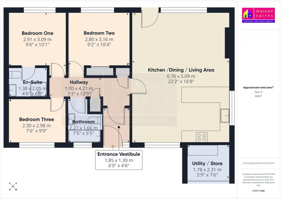 Floorplan for Am Broclach, Nethy Bridge