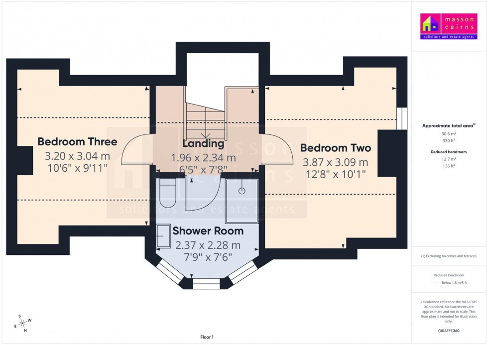 Floorplan for Balblair, Spey Avenue, Boat Of Garten