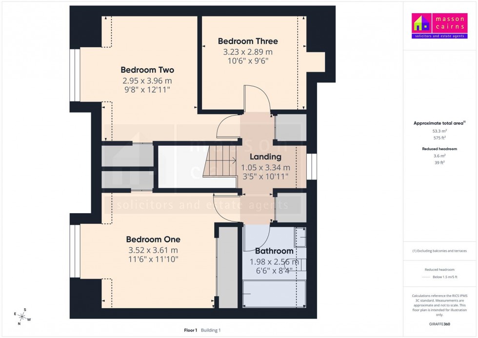 Floorplan for Lonach Cottage, 60 Main Street, Tomintoul