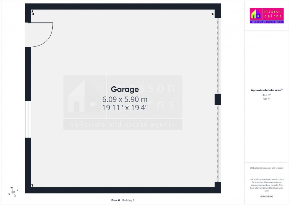 Floorplan for 1 Church Avenue, Grantown on Spey