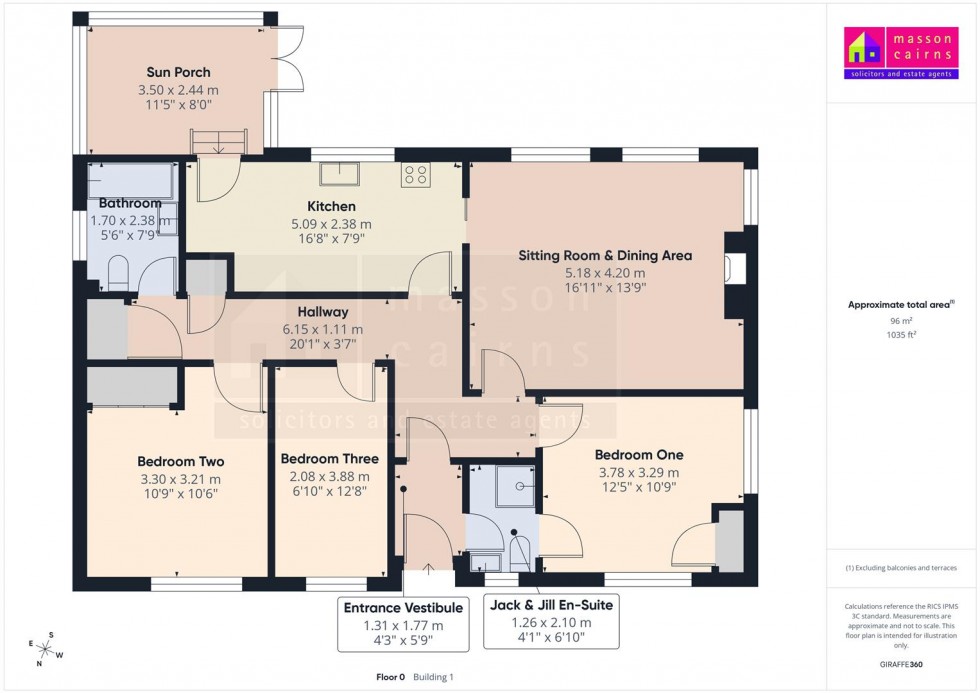 Floorplan for Craigowrie,Skye Of Curr, Dulnain Bridge