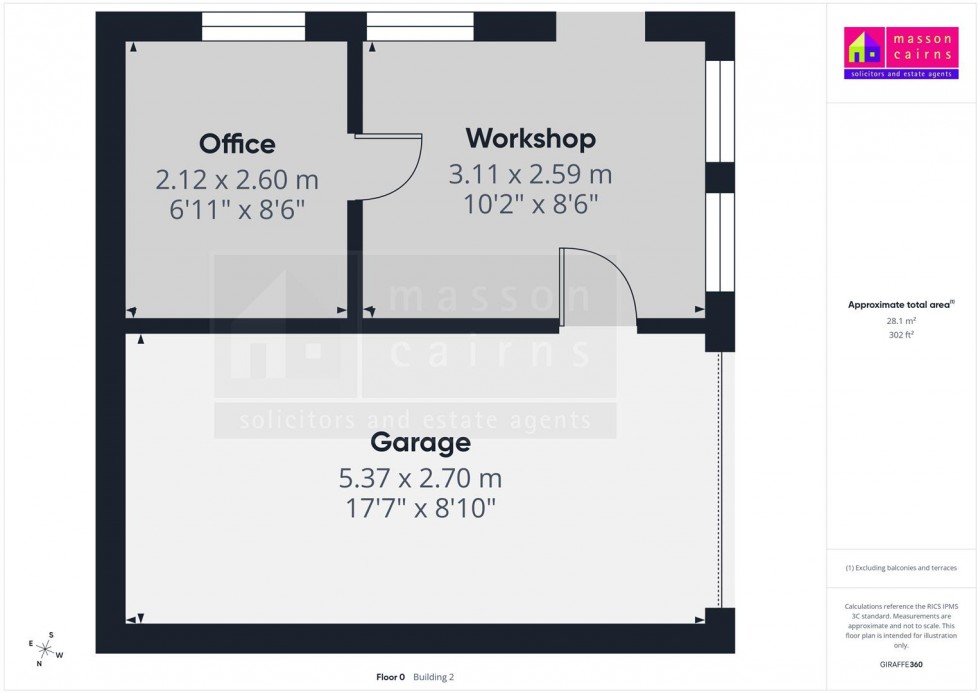 Floorplan for Craigowrie,Skye Of Curr, Dulnain Bridge