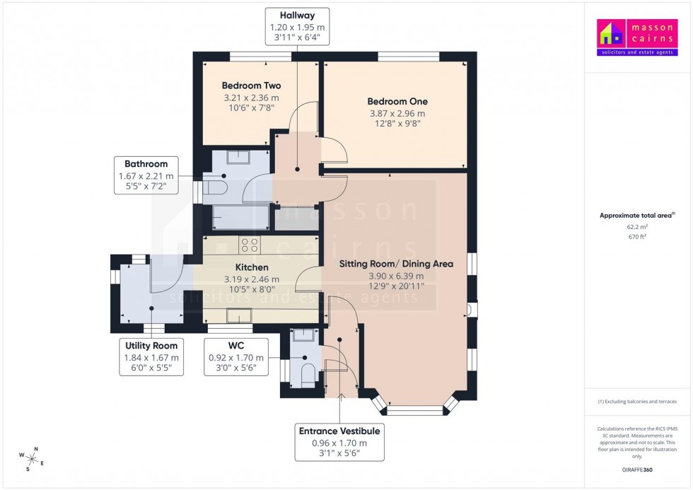Floorplan for 5 Dalnabay, Silverglades, Aviemore