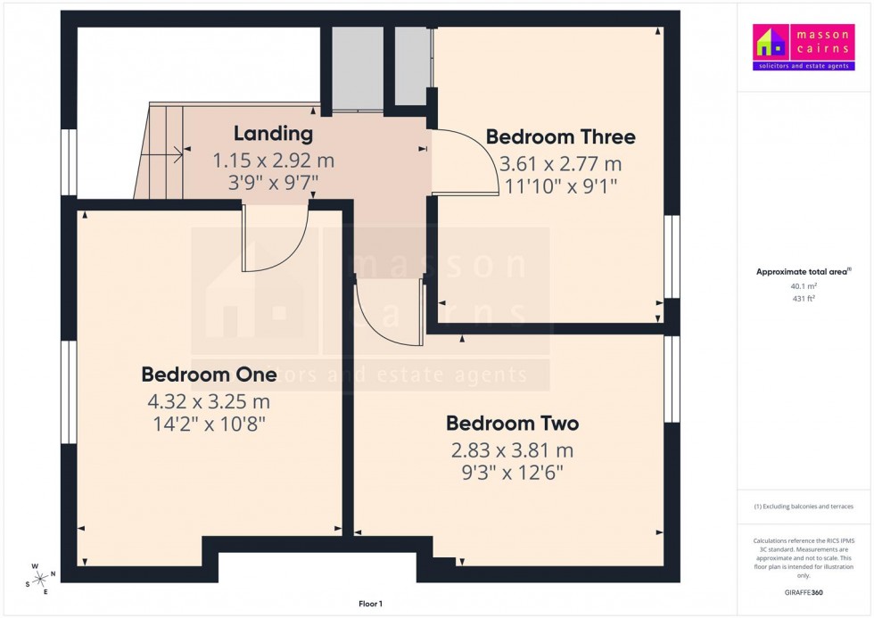 Floorplan for 12 Grampian Crescent, Boat Of Garten