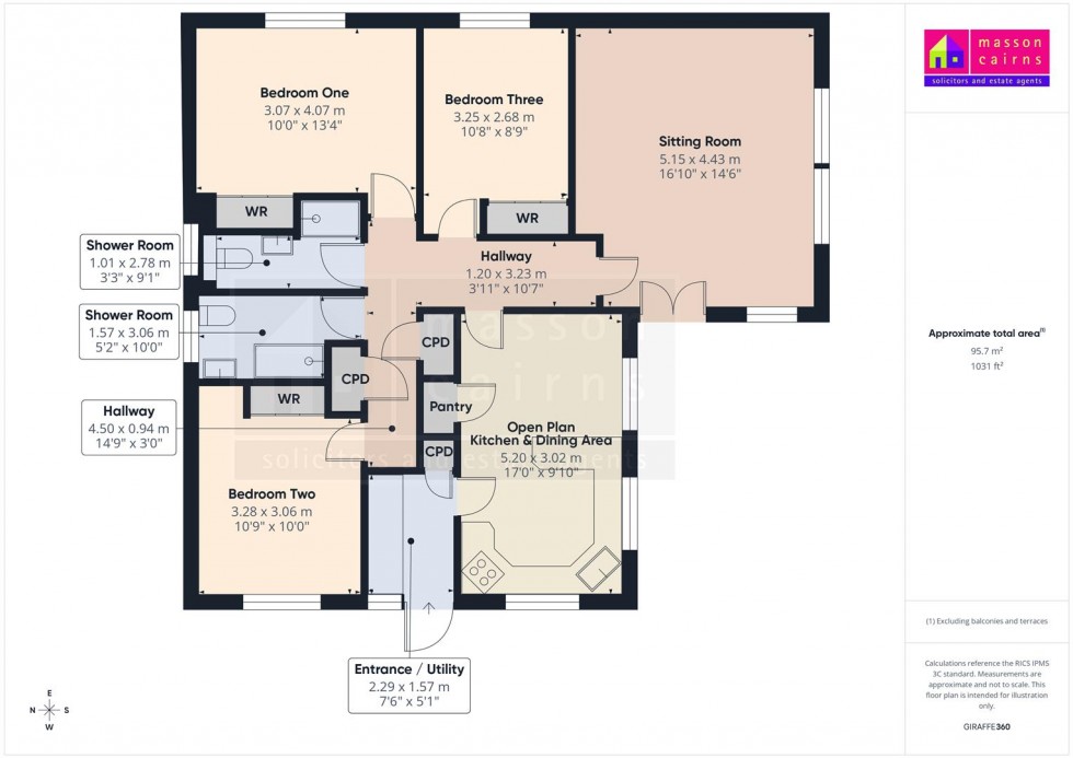 Floorplan for Sgoran Dubh, Deshar Road, Boat Of Garten