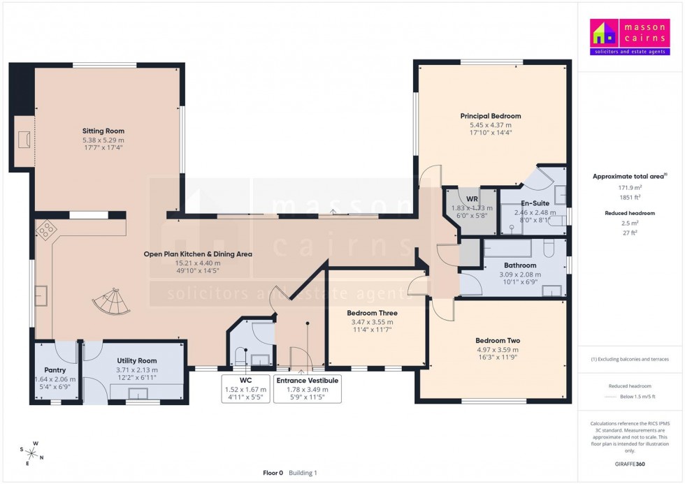 Floorplan for Karingal, Insh, Kingussie