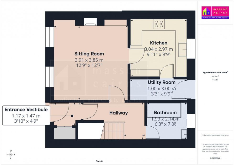 Floorplan for 4 Cairngorm Avenue, Aviemore