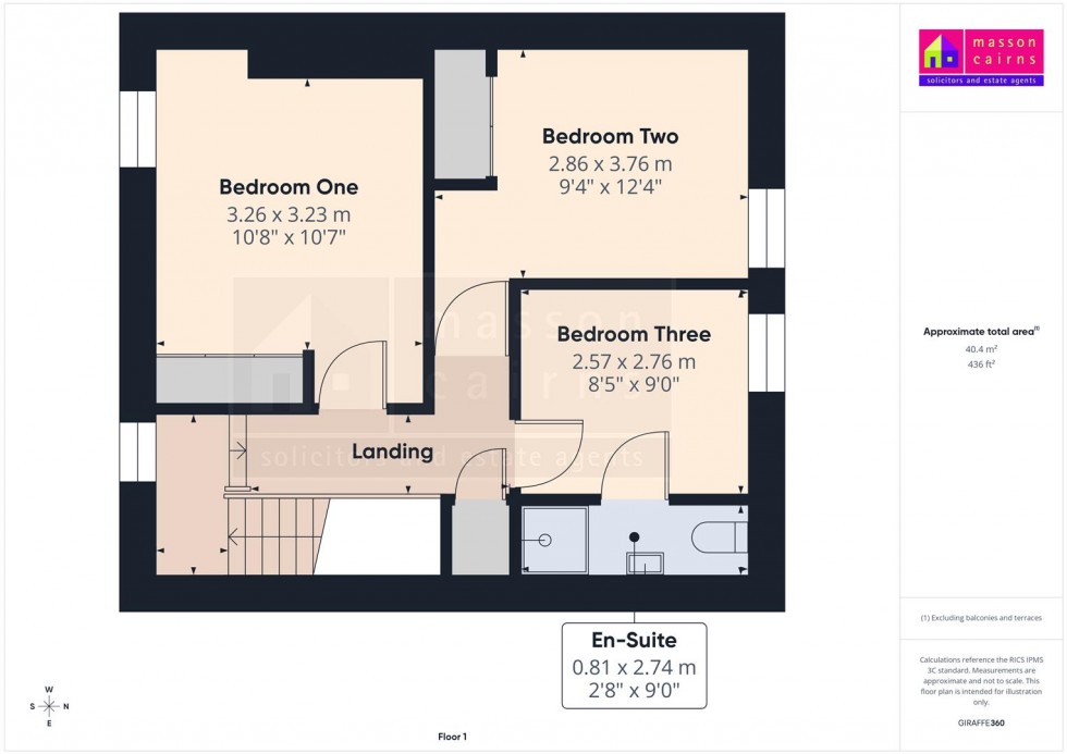 Floorplan for 4 Cairngorm Avenue, Aviemore