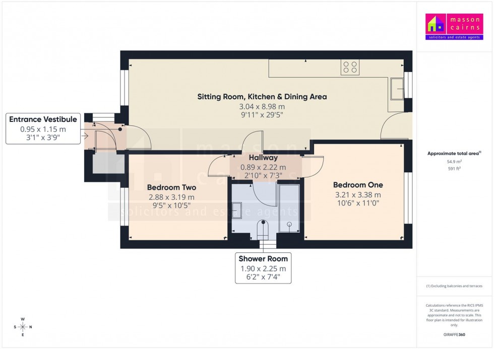 Floorplan for 88 Dalnabay, Silverglades, Aviemore