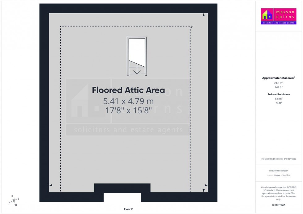 Floorplan for 1 Cairngorm Avenue, Aviemore