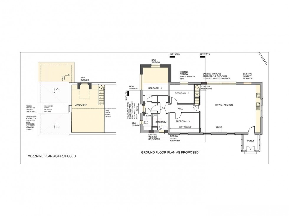 Floorplan for Former Church Hall, Dulnain Bridge