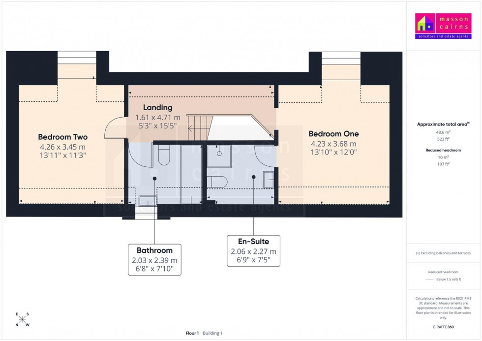 Floorplan for Tontearie Farmhouse, Nethy Bridge