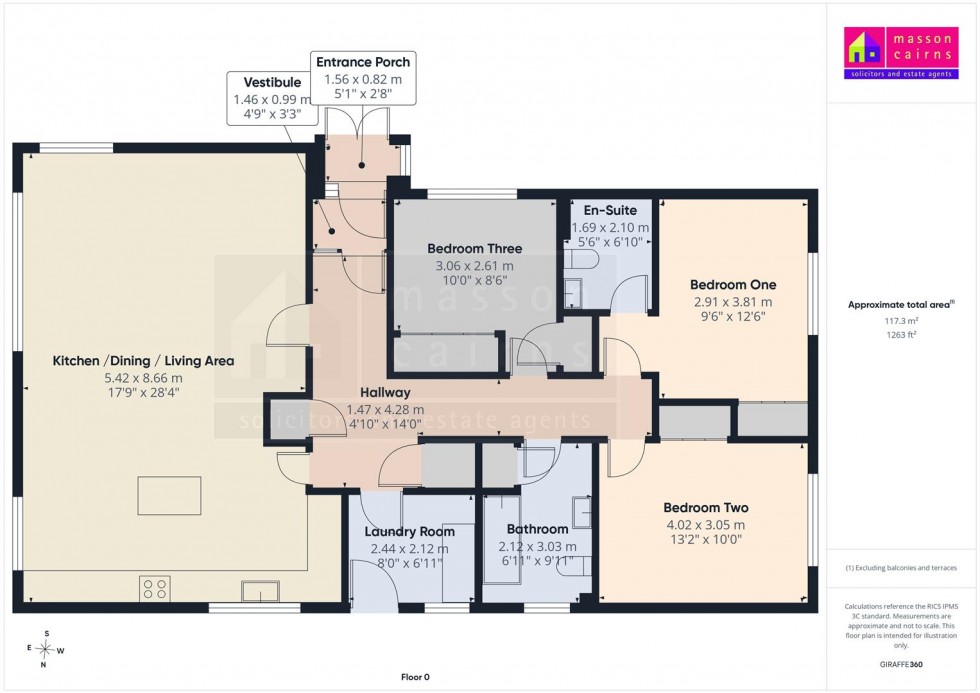 Floorplan for Strathspey Drive, Grantown-On-Spey