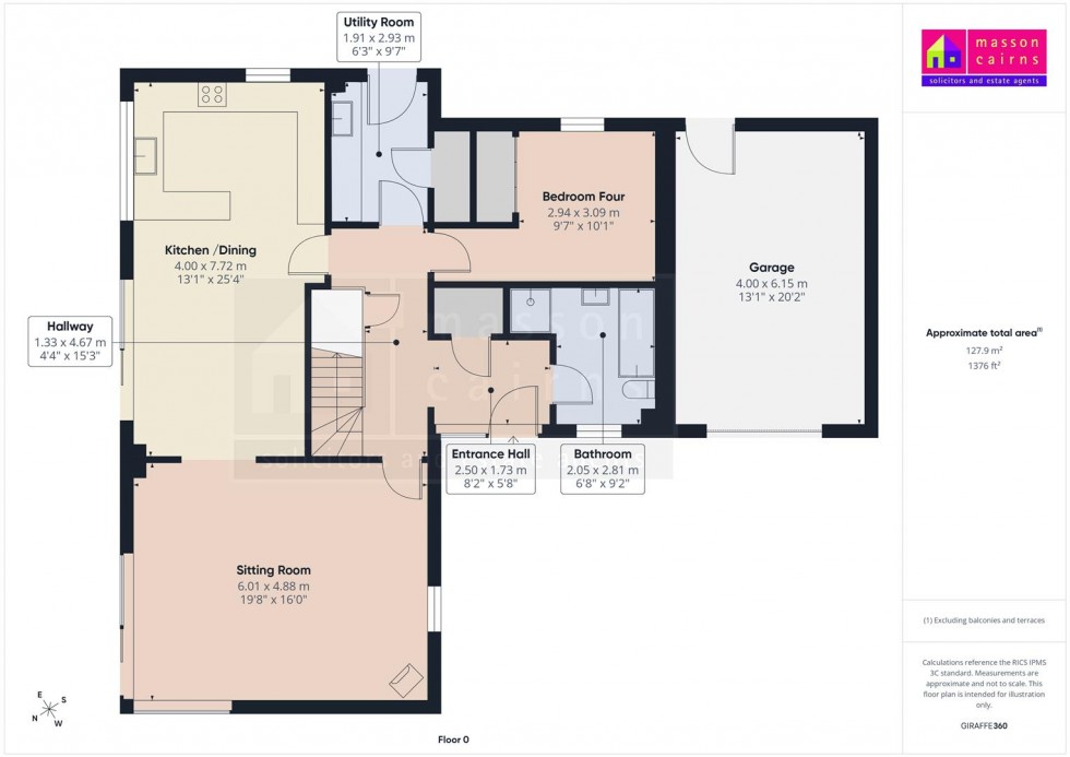 Floorplan for 4 Auchroisk Place, Cromdale, Grantown on Spey