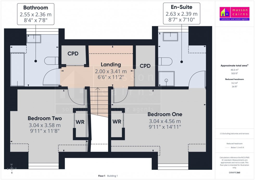 Floorplan for 8 Woodburn Drive, Grantown On Spey