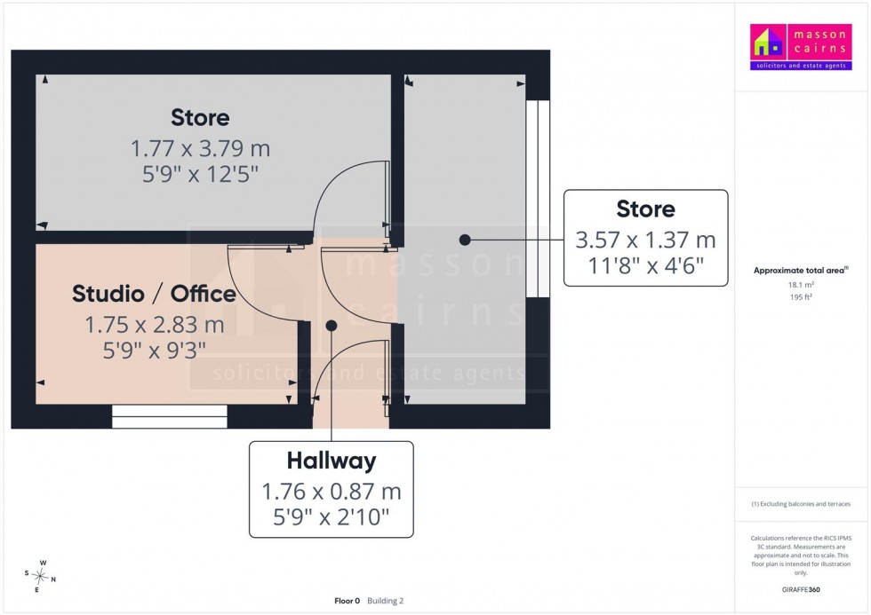 Floorplan for 58b Strathspey Drive, Grantown on Spey