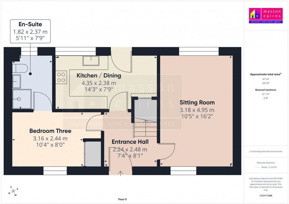 Floorplan for 22 The Square, Grantown on Spey