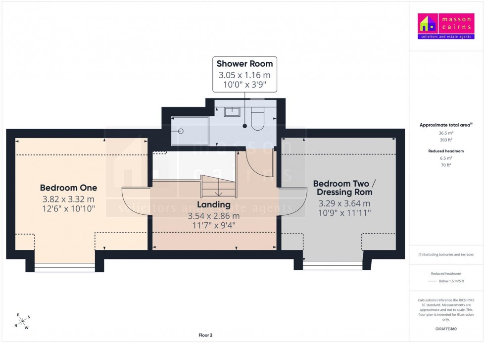 Floorplan for 122 High Street, Grantown on Spey
