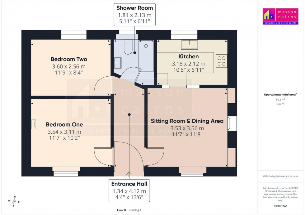 Floorplan for Kirkton Cottage, Kirkmichael, Ballindalloch
