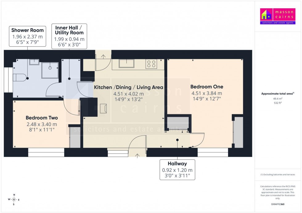 Floorplan for Baideneath, West Terrace, Kingussie