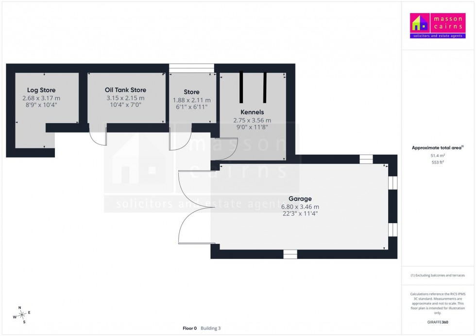 Floorplan for The River House, Dalfaber Road, Aviemore