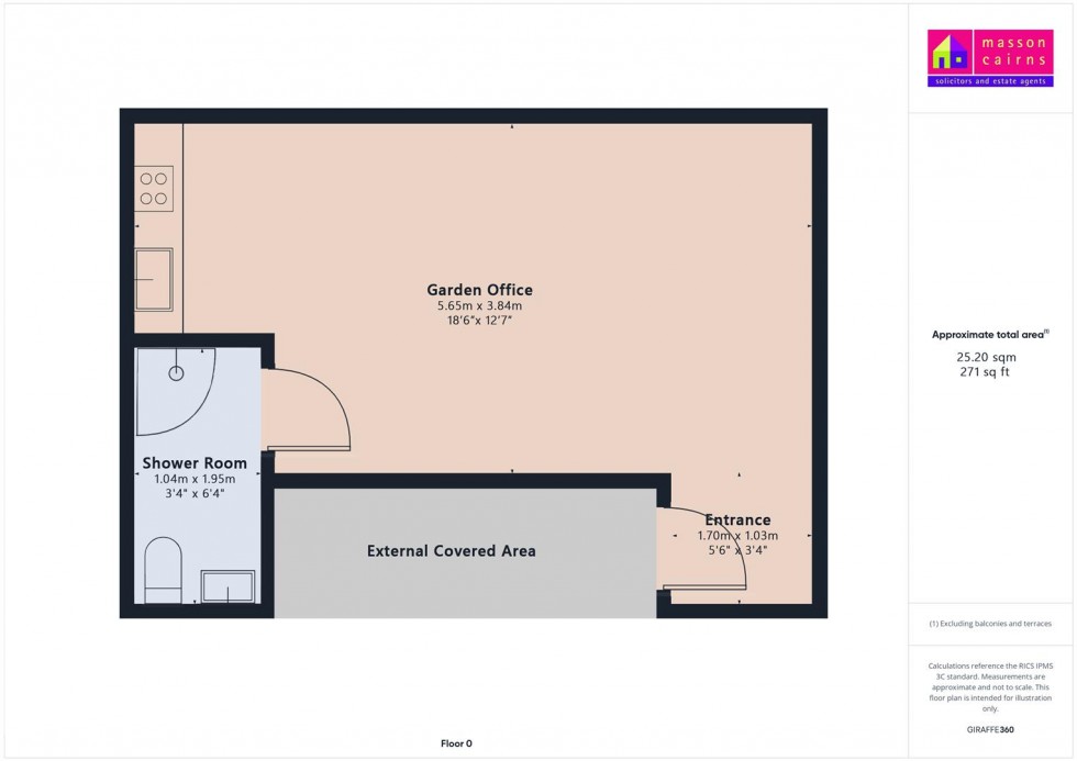 Floorplan for The River House, Dalfaber Road, Aviemore