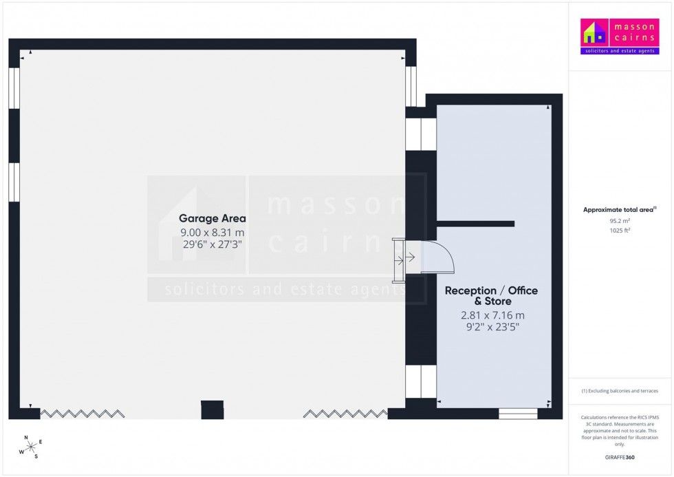 Floorplan for R Kelman Garage / Development Site, Spey Avenue, Grantown on Spey